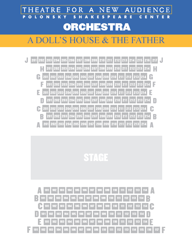 Theater For A New Audience Seating Chart